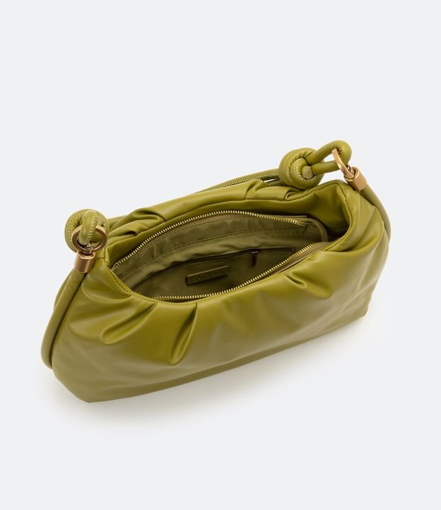 Bolso Shoulder Hobo con Correa Tubo Verde 5