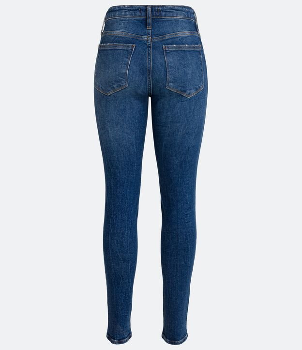 Pantalón Skinny Jeans con Elastano Azul 6