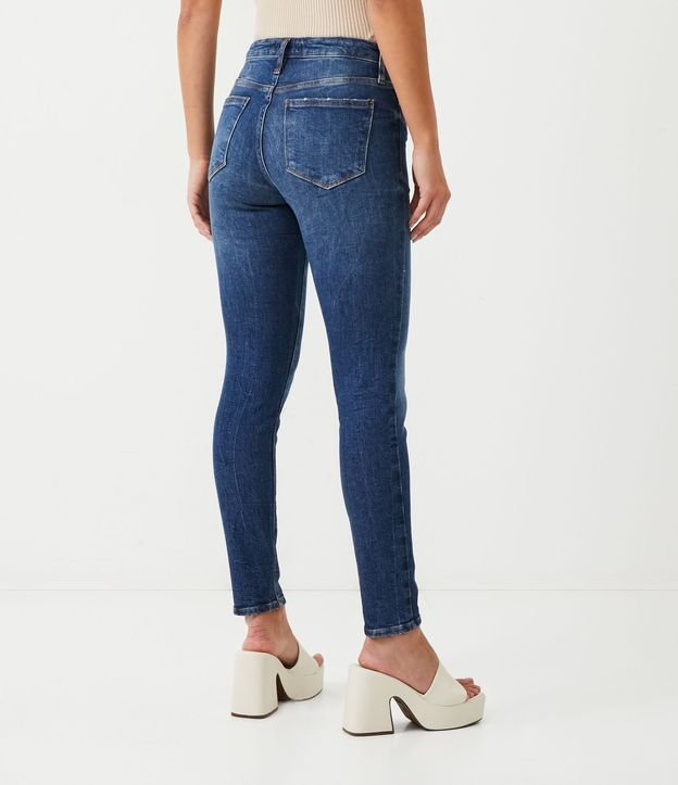 Pantalón Skinny Jeans con Elastano Azul 3