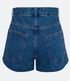 Imagem miniatura do produto Short Cintura Alta en Jeans con Barra de hilo y Pespuntes de Fijación Azul 6