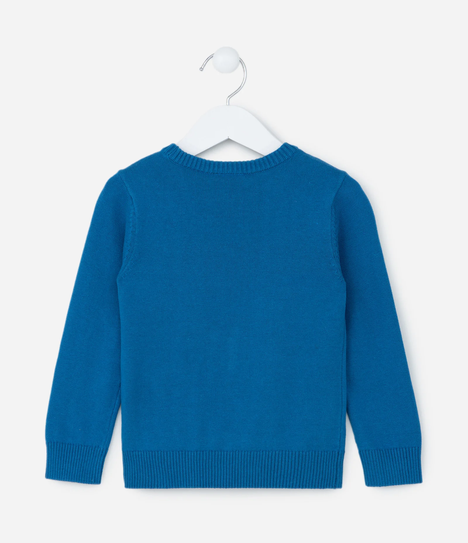 Suéter Infantil em Tricô com Estampa Patrulha Canina - Tam 2 a 5 anos Azul 2