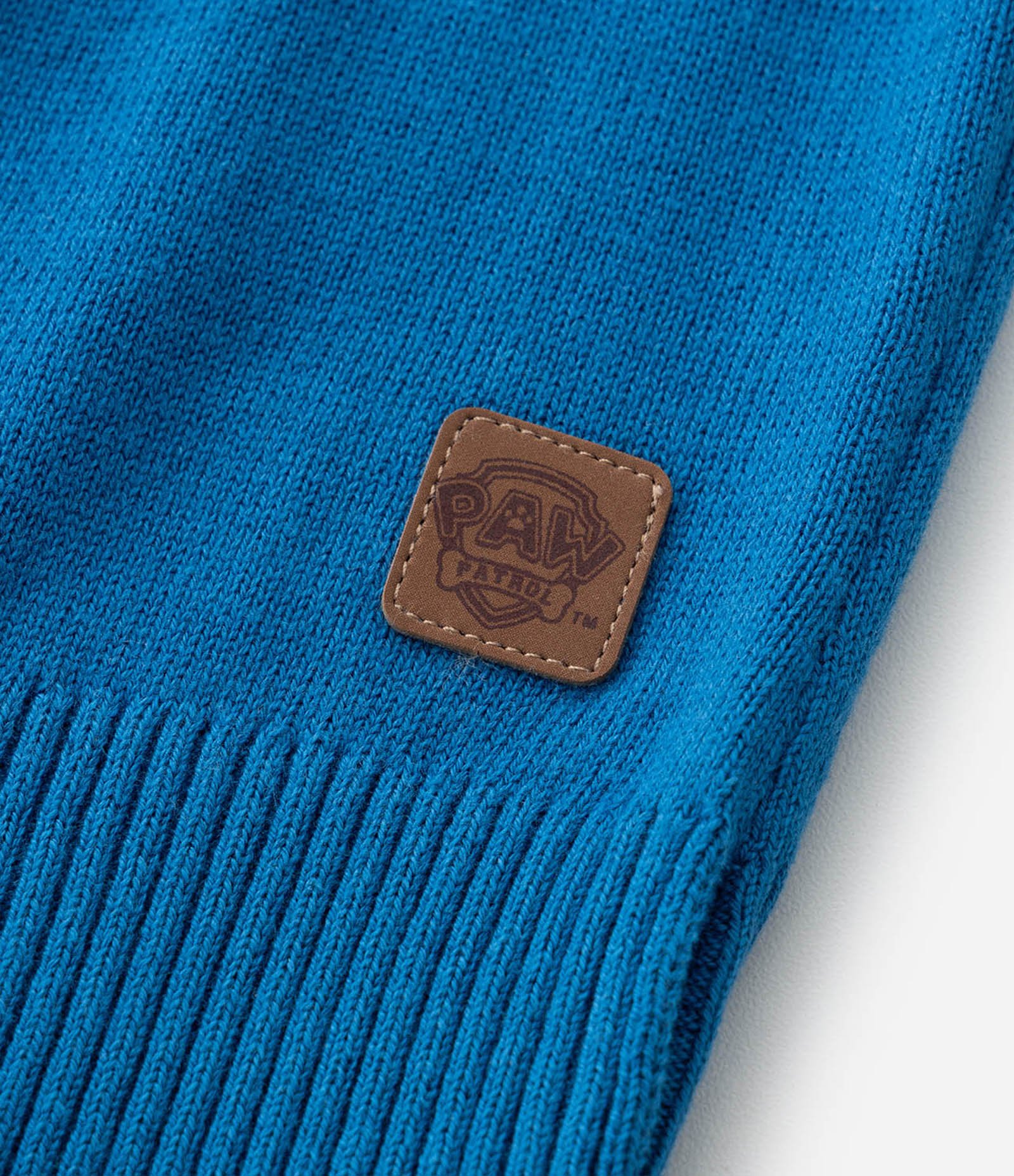 Suéter Infantil em Tricô com Estampa Patrulha Canina - Tam 2 a 5 anos Azul 5