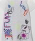 Imagem miniatura do produto Vestido Infantil con Capucha y Estampado Doodles - Talle 5 a 14 años Blanco 3