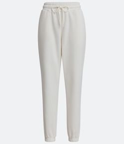 Calça Jogger Comfy em Moletom com Forro Fleece e Cós Elástico