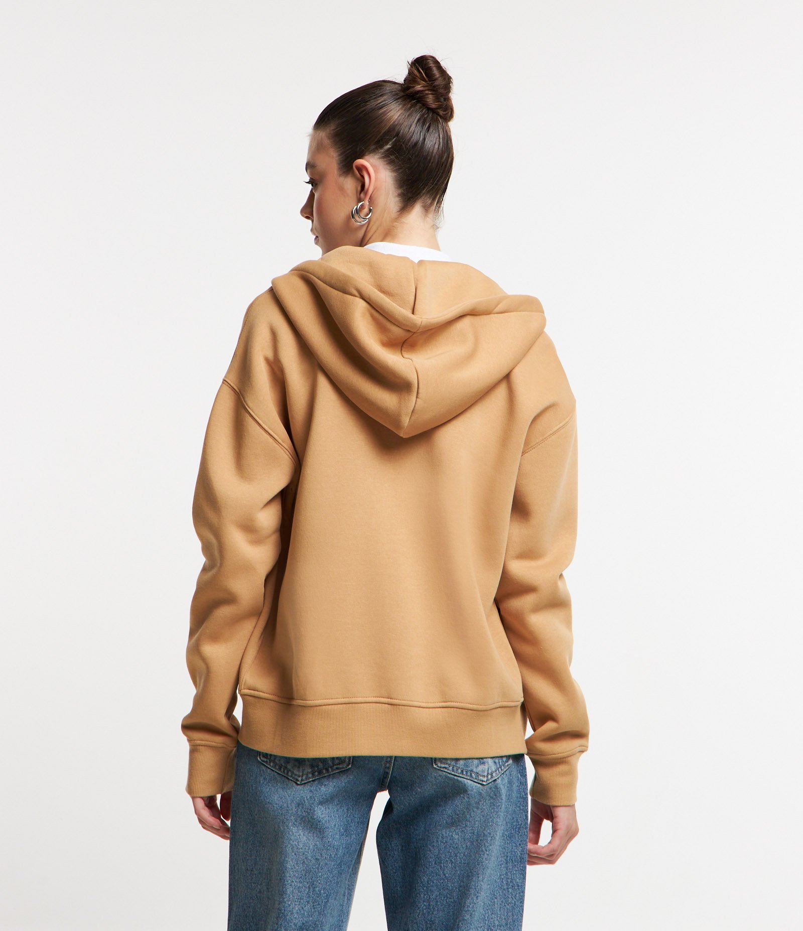 Casaco em Moletom Peluciado com Capuz e Bolso Canguru 3