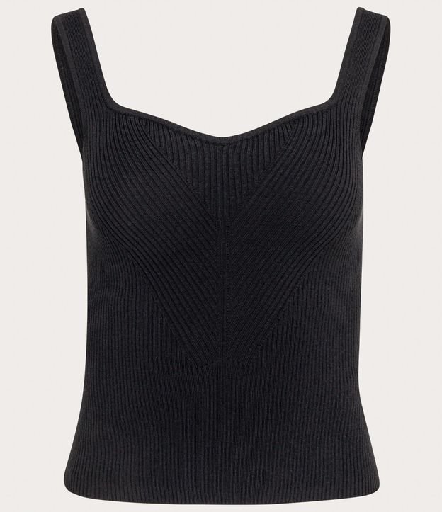 Knitted Cami In Black