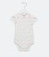 Imagem miniatura do produto Body Infantil con Estampado de Corazones - Talle 0 a 18 meses Blanco 1