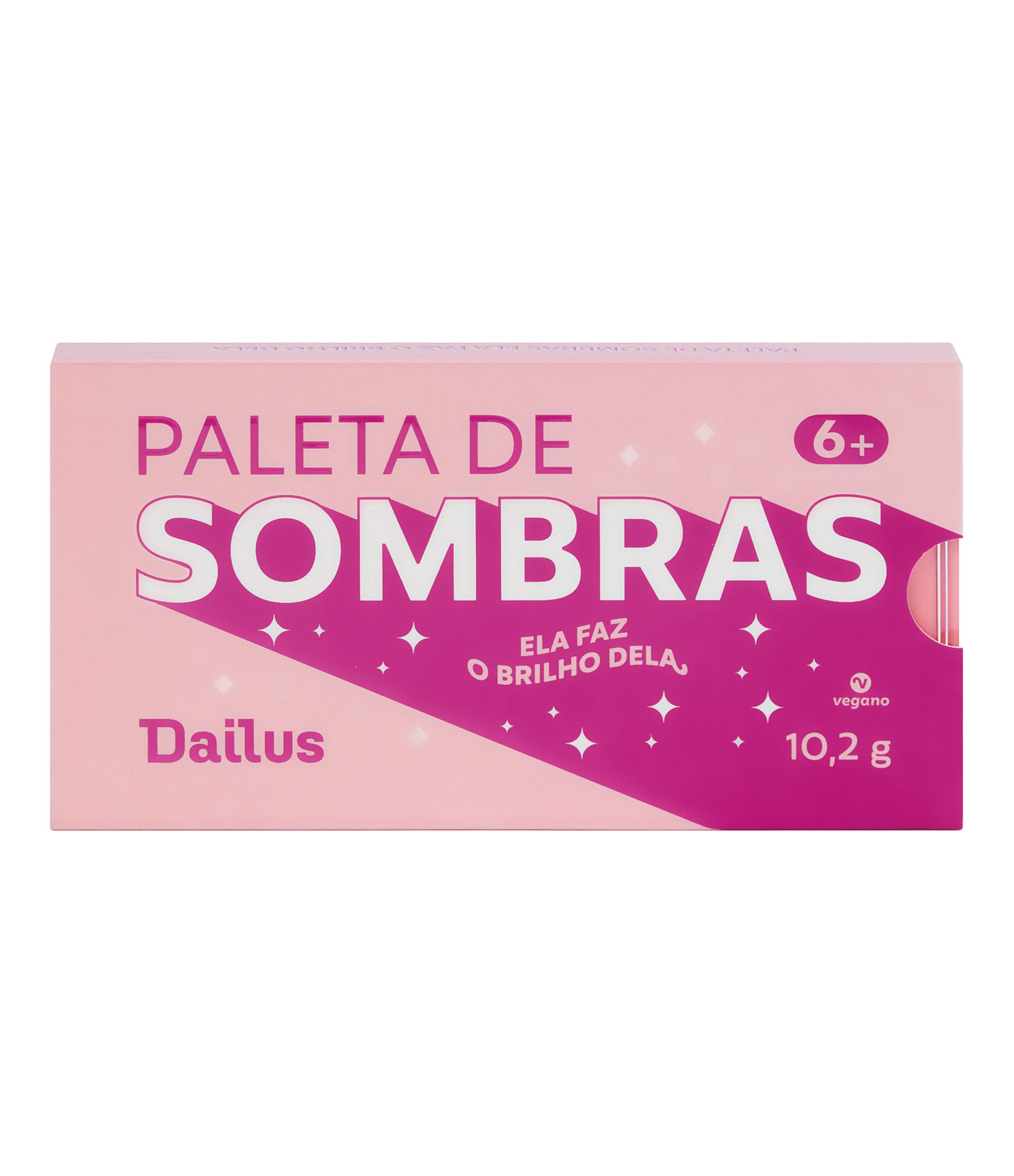 Paleta de Sombras Ela Faz o Brilho Dela Dailus  10,2gr 4