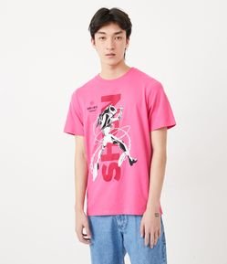 Camiseta em Meia Malha com Estampa do Shun de Andromeda