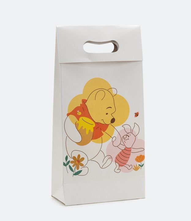 Embalaje de Regalo con Estampado Pooh y Amigos Off White 1