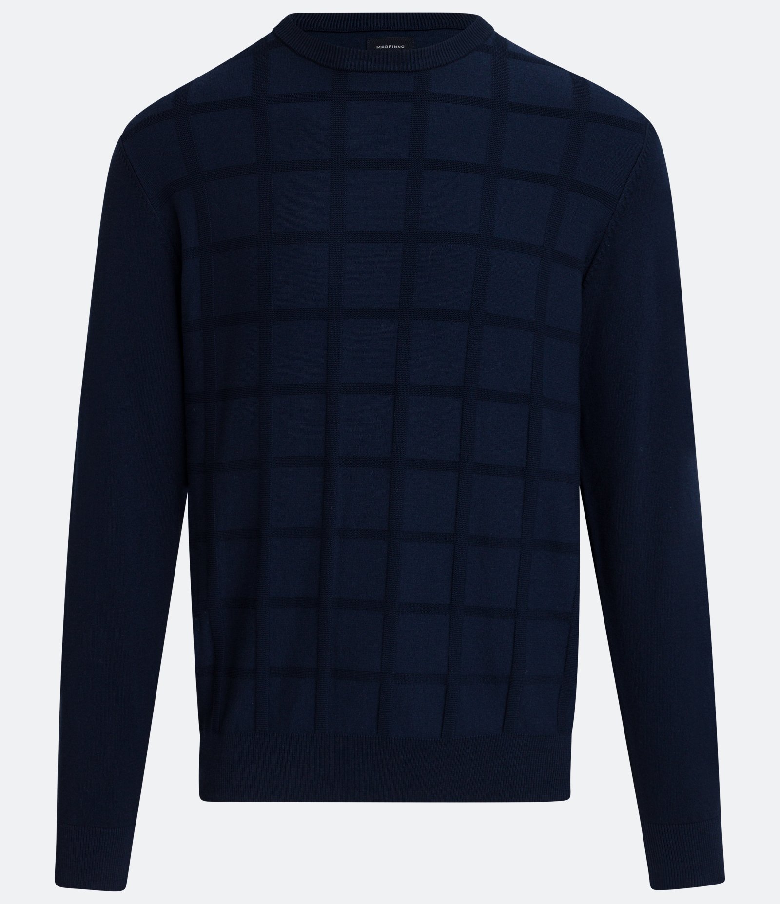 Suéter em Tricô com Textura Quadriculada 5