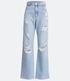 Imagem miniatura do produto Pantalón años 90 en Jeans con Etiqueta Summer Aplicada en la Cintura Azul 6