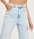 Imagem miniatura do produto Pantalón años 90 en Jeans con Etiqueta Summer Aplicada en la Cintura Azul 3