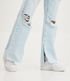 Imagem miniatura do produto Pantalón años 90 en Jeans con Etiqueta Summer Aplicada en la Cintura Azul 4