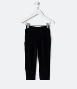 Calça Básica Infantil em Veludo Cotelê - Tam 1 a 5 anos