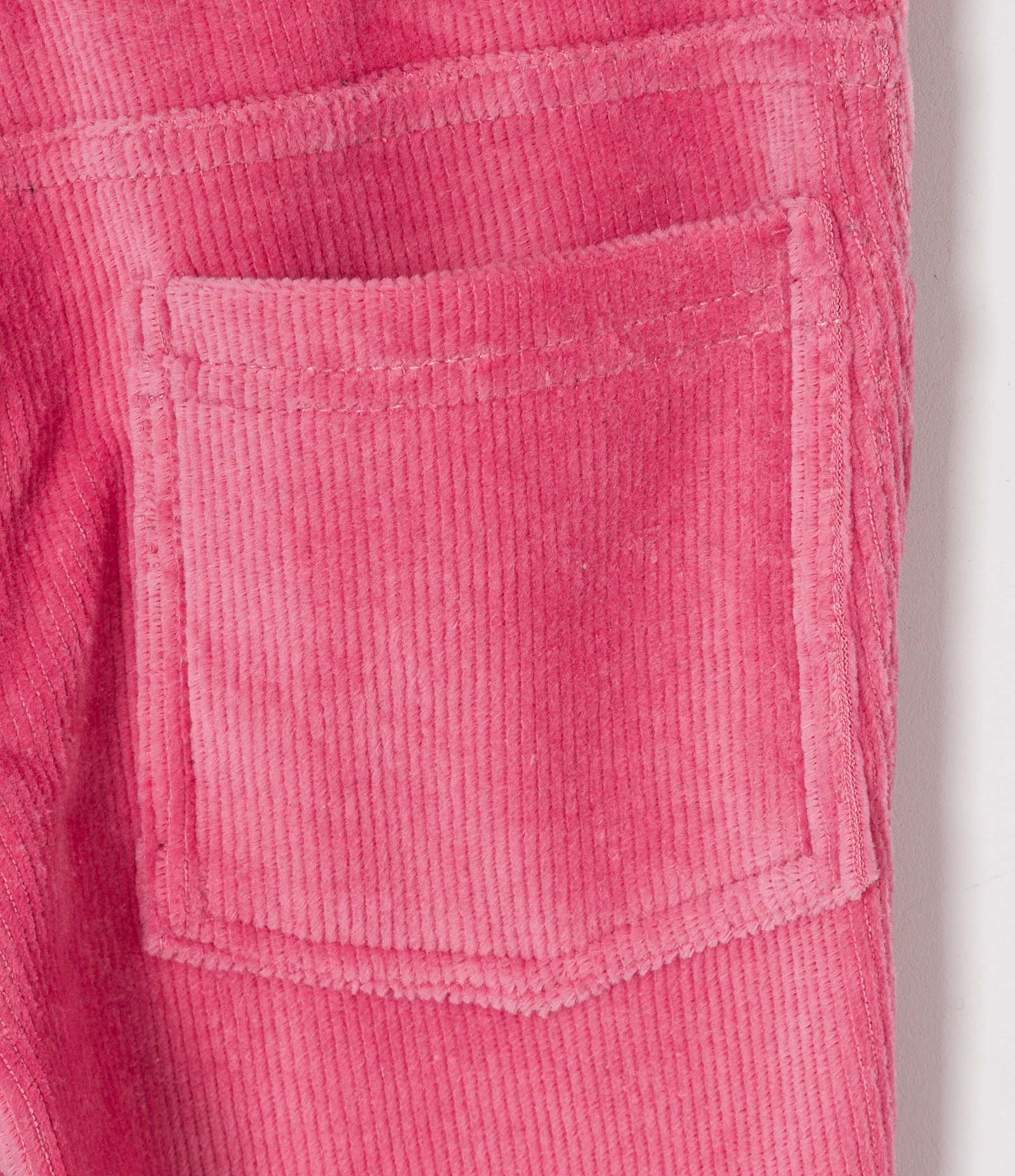 Calça Básica Infantil em Veludo Cotelê - Tam 1 a 5 anos Rosa 3