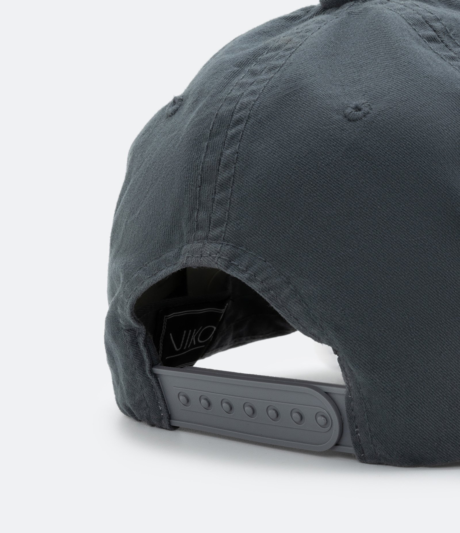 Boné Aba Curva em Algodão com Bordado e Lettering Azul 2