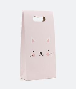 Embalaje de Regalo con Estampado Cara de gatito
