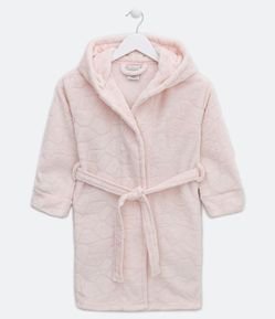 Roupão Infantil em Fleece com Barbatana Holográfica - Tam PP ao G