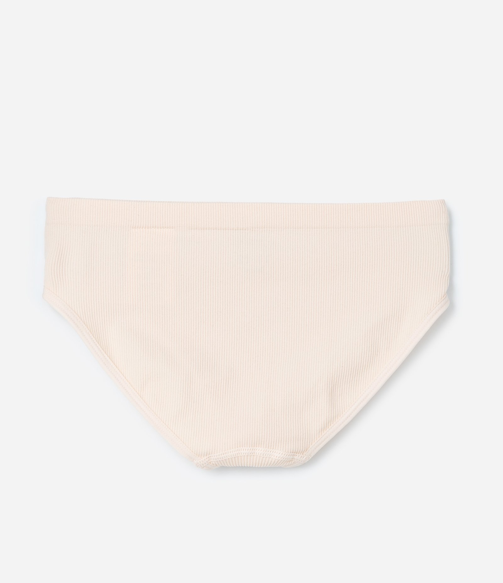 Conjunto Sutiã e Calcinha Infantil Canelado e Sem Costura - Tam 8 a 14 Anos Bege 6