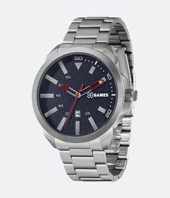 Relógio X-Games Analógico com Pulseira e Caixa em Aço XMSS1050-D1SX