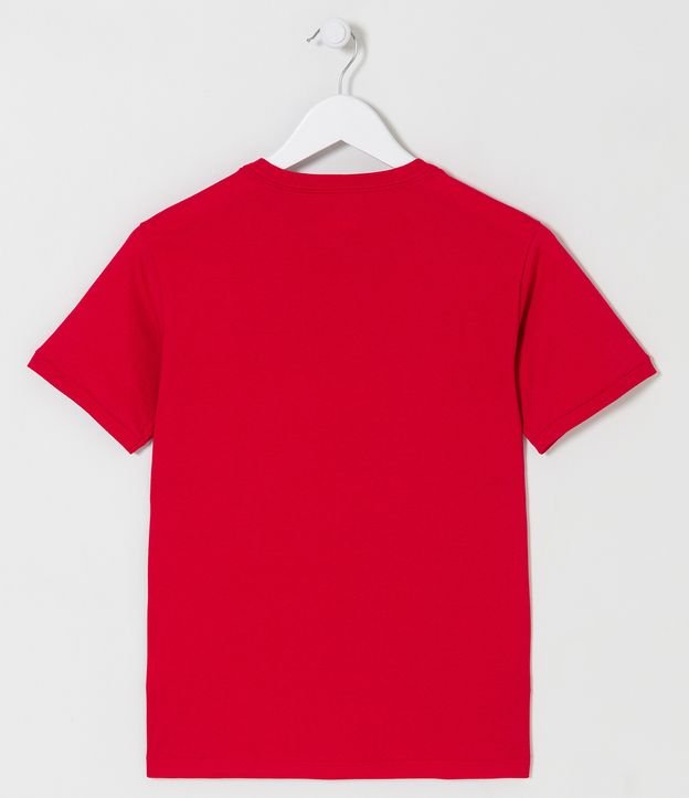 Remera Infantil Estampado Fortnite - Talle PP al G Rojo 2