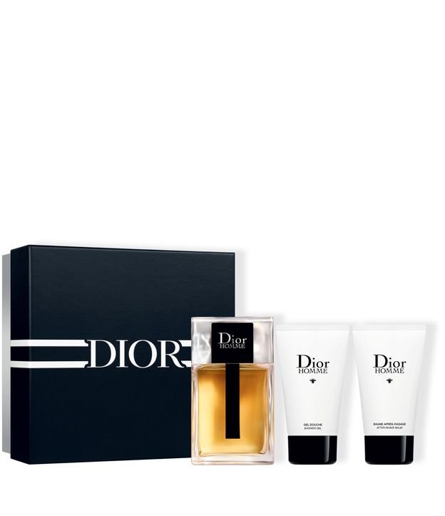 Perfume Dior Homme 100ml Eau de Toilette + Gel de Banho 50ml + Balm pós