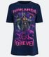 Imagem miniatura do produto Blusa Alargada en Media Malla con Estampado Wakanda Forever Azul 6