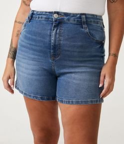 Short Jeans com Elastano Curve & Plus Size