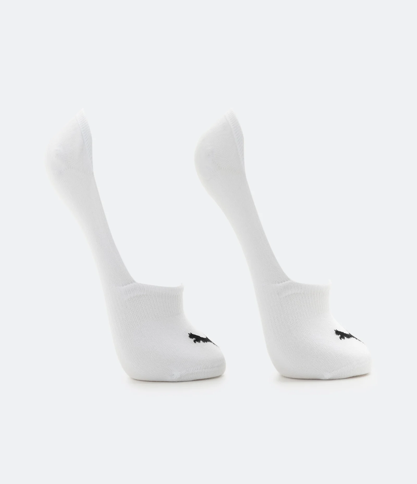 Kit 02 Pares de Meias Super Invisíveis Puma Branco 2
