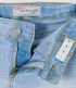 Imagem miniatura do produto Short Infantil en Jeans con Desgastess y Barra a Fio - Talle 5 A 14 años Azul 3