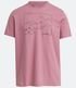 Imagem miniatura do produto Remera en Algodón con Estampado de Montaña y Sol Rosado 5