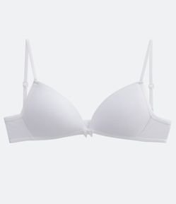 Sutiã Infantil em Algodão com Bojo - Tam 10 a 14 Anos