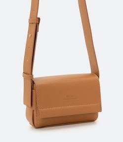 Bolsa Pequena com Alça de Ombro e Tampa