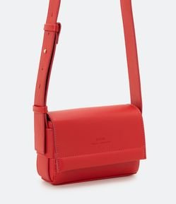 Bolsa Pequena com Alça de Ombro e Tampa