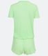 Imagem miniatura do produto Pijama Corto en Viscolycra con Textura Acanalada Verde 2