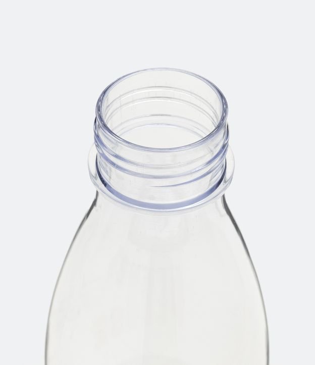 Botella de Plástico con Estampado More Water Please 1L Transparente 2