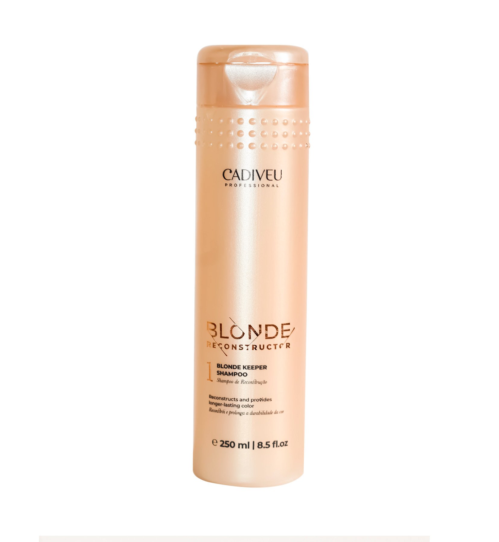 Shampoo Blonde Reconstructor Keeper 250ml  Cadiveu 250ml 1
