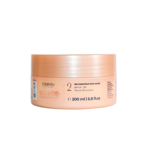 Mascara de Tratamento Blonde Reconstructive Mask 200ml Cadiveu