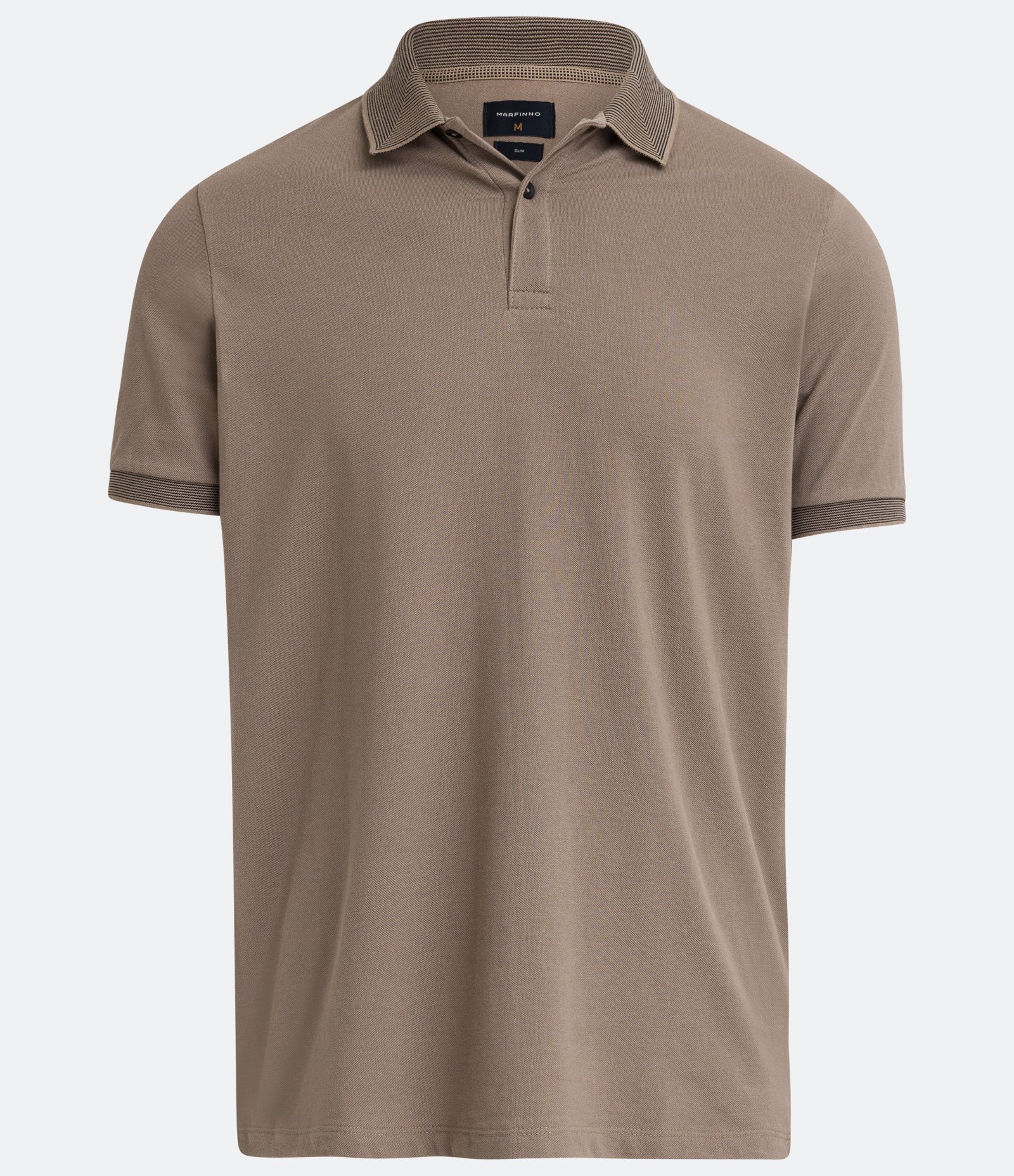 Camisa Polo Slim em Algodão com Botões e Detalhes Contrastantes 5