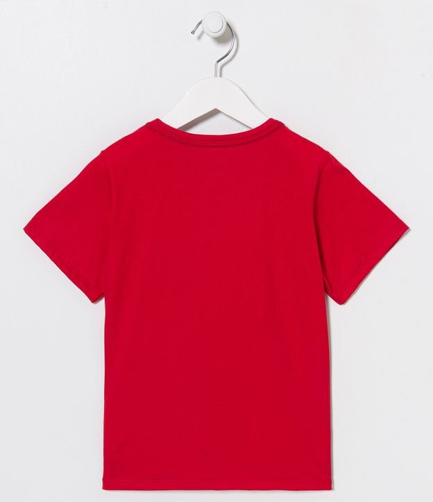 Remera Infantil en Media Malla con Estampado Spider-Man - Talle 3 a 12 años Rojo 2