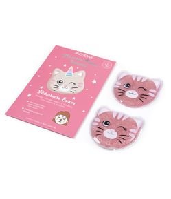 Kit SPA Gatocórnio Infantil Máscara Facial e Máscara em Gel para os Olhos Alchemia