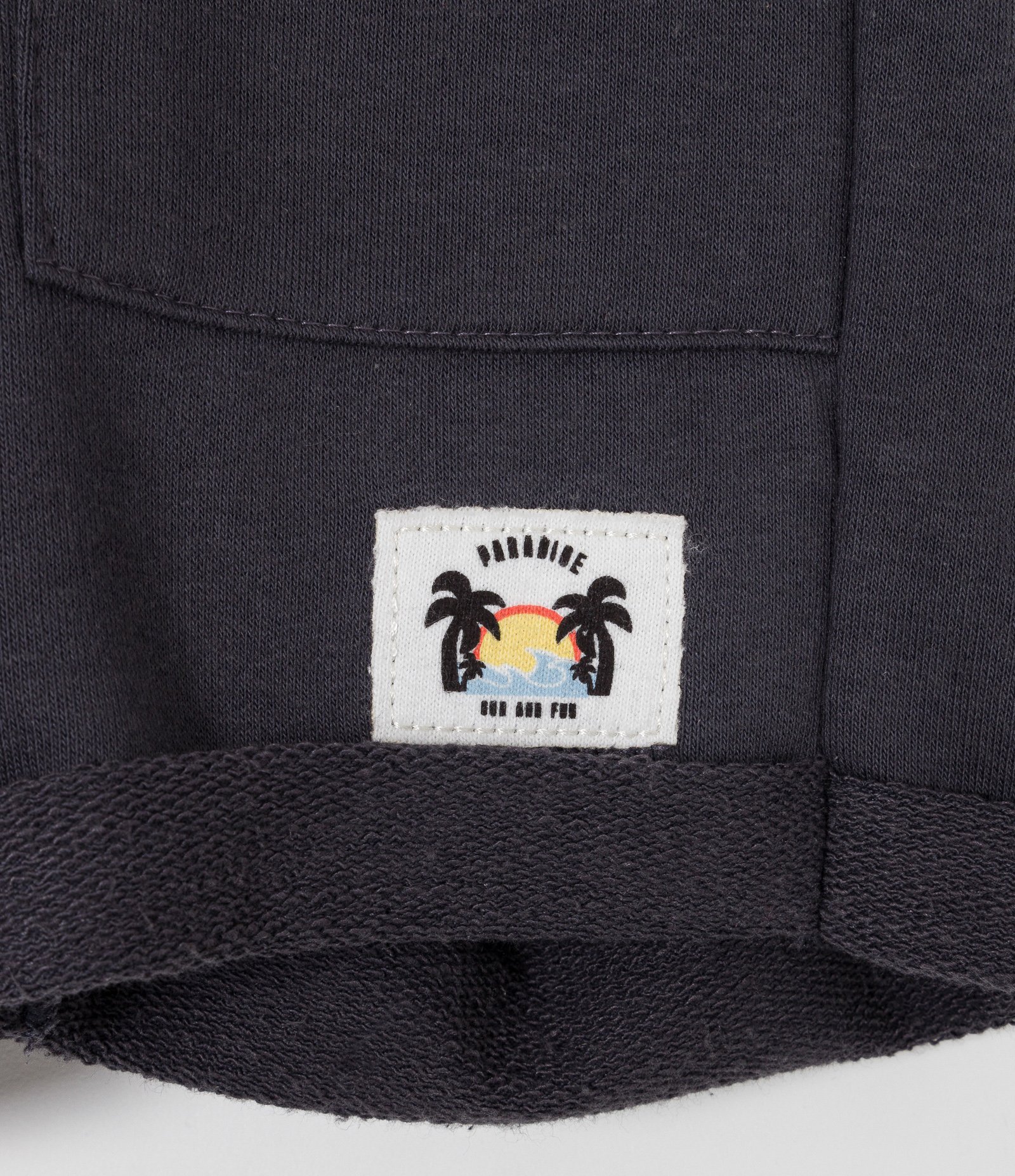 Bermuda Infantil com Bolsos Quadrados - Tam 1 a 5 anos Cinza 5