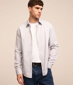 Camisa Comfort Maquinetada com Fibra de Bambu