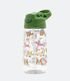 Imagem miniatura do produto Botella de Plástico con Pajita Reutilizable y Estampado de Perritos 500ml Verde 1
