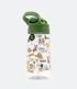 Imagem miniatura do produto Botella de Plástico con Pajita Reutilizable y Estampado de Perritos 500ml Verde 2