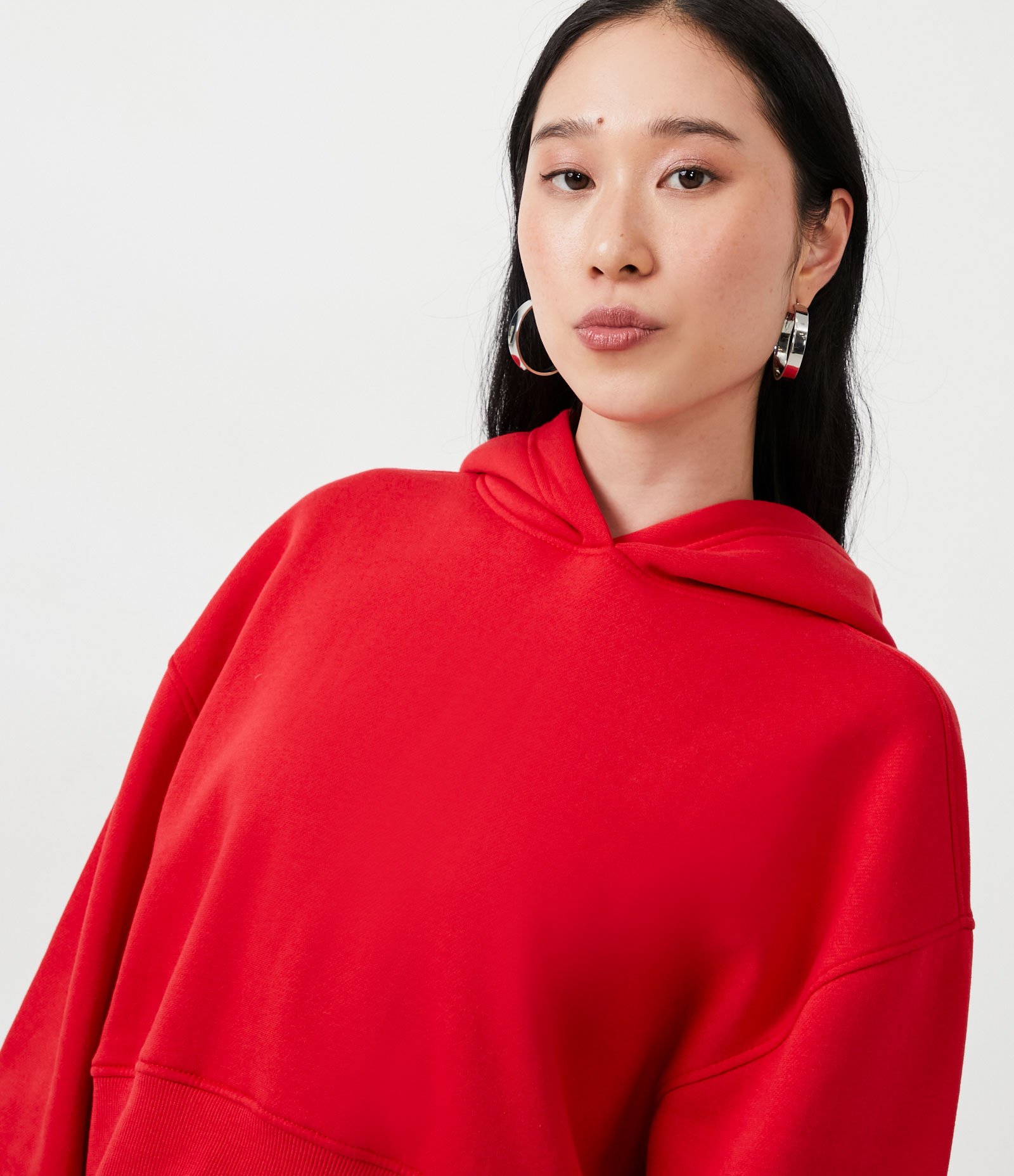 Blusão em Moletom com Gola Capuz e Punho Ajustado 4