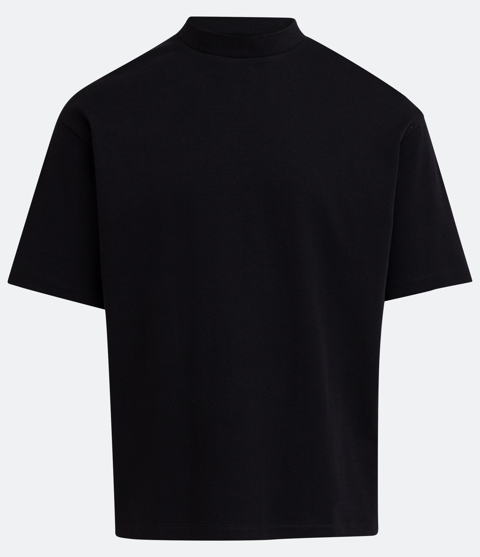 Camiseta Boxy em Algodão com Gola Média e Manga Curta 1