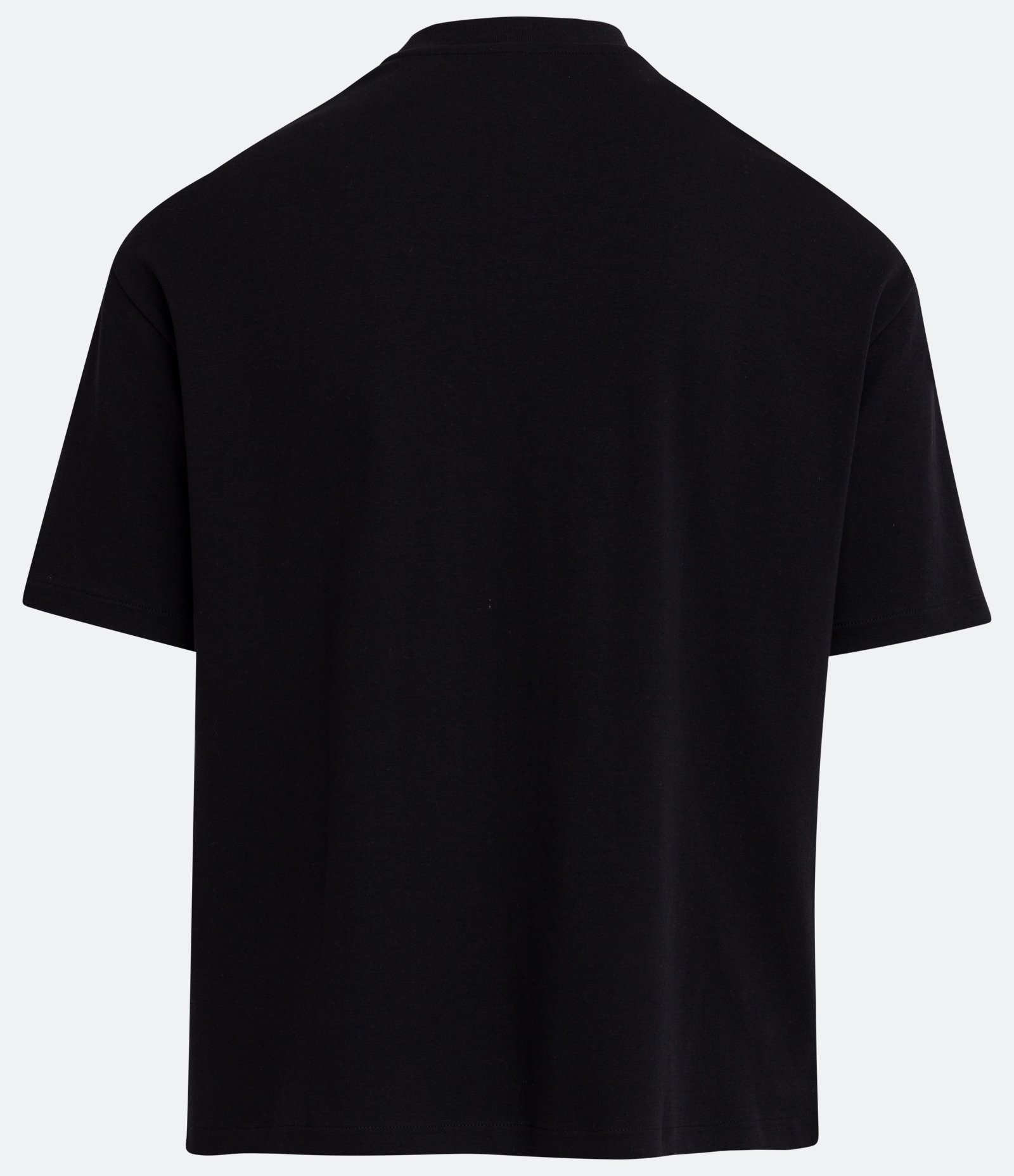 Camiseta Boxy em Algodão com Gola Média e Manga Curta 2