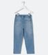 Imagem miniatura do produto Pantalón Infantil Jeans con Desgastes y Cordón - Talle 5 a 14 años Azul 2